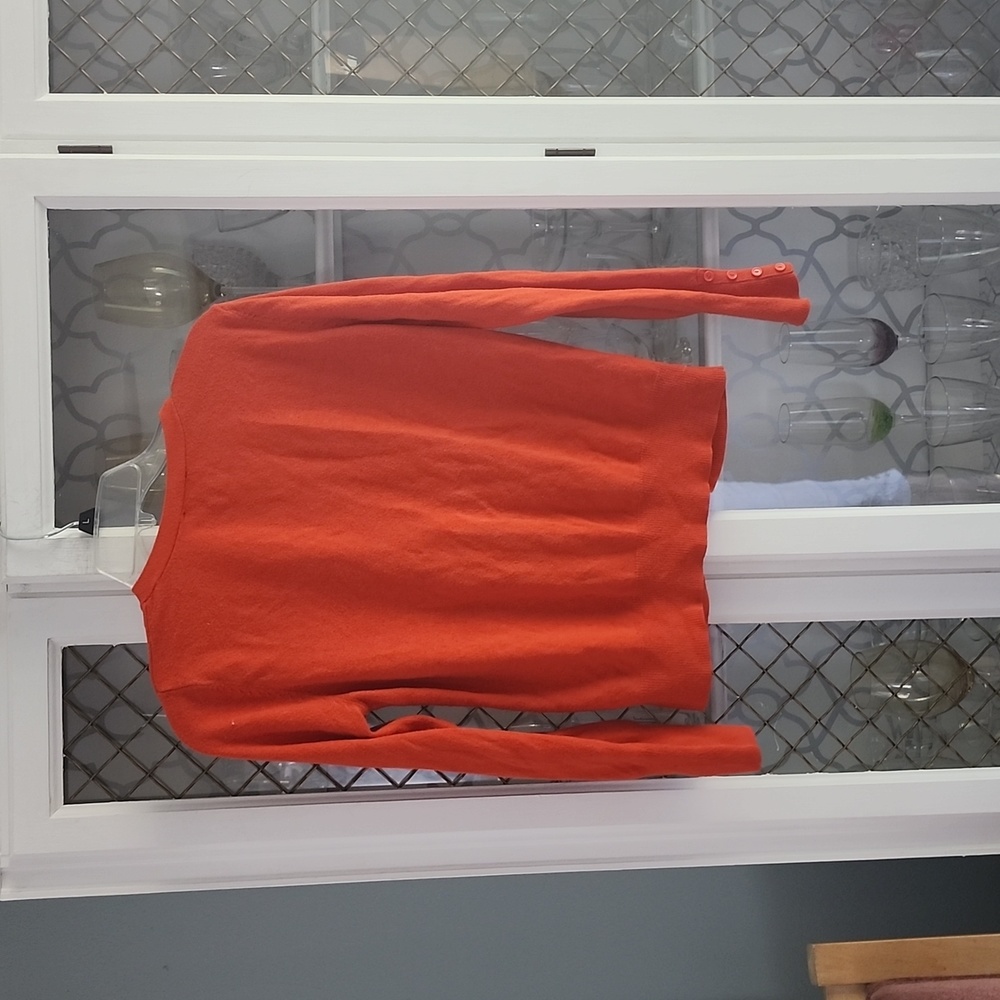 Worthington Orange Cardigan - Picture 5 of 5